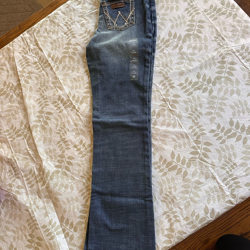 Wrangler Dark Blue Slim  Jeans
